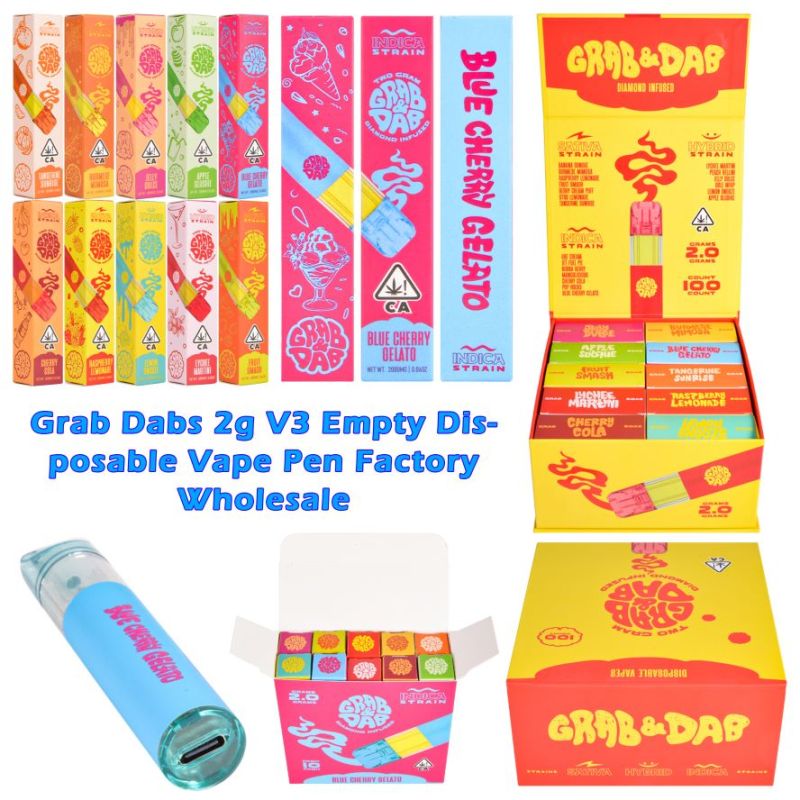 Grab Dabs 2g V3 Empty Disposable Vape